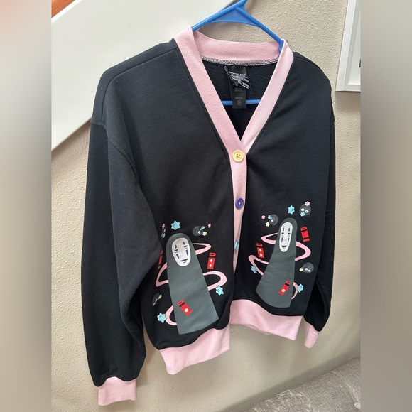 Studio Ghibli Spirited Away Her Universe No-Face Bathhouse
Cardigan in Small - Picture 4 of 6